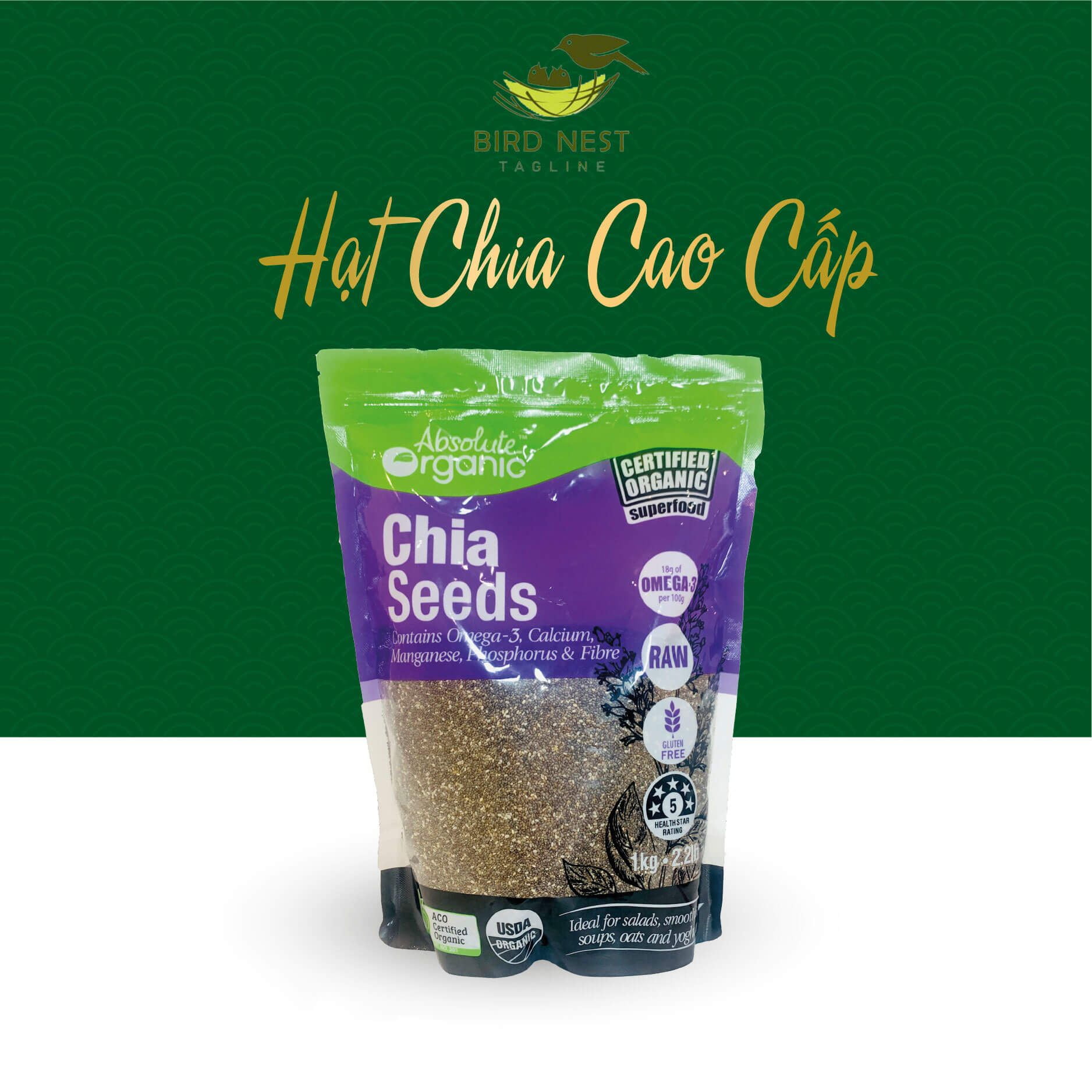 Hạt Chia Cao Cấp