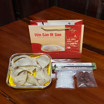 Tổ yến thô ít lông 100g